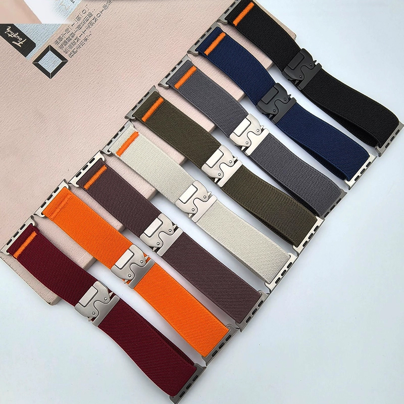 Parachute Strap Elastic - Apple Watchバンド 46mm 45mm 44mm 42mm