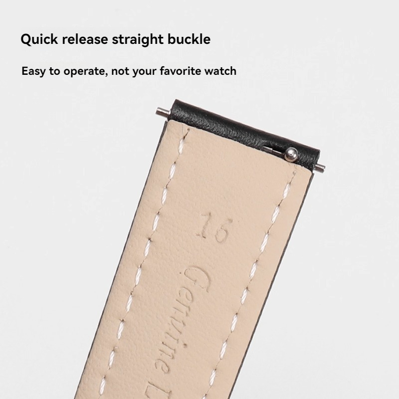 クイックリリースストラップ Fossil Casio DW  - Leather Strap Quick Release のレビューと価格