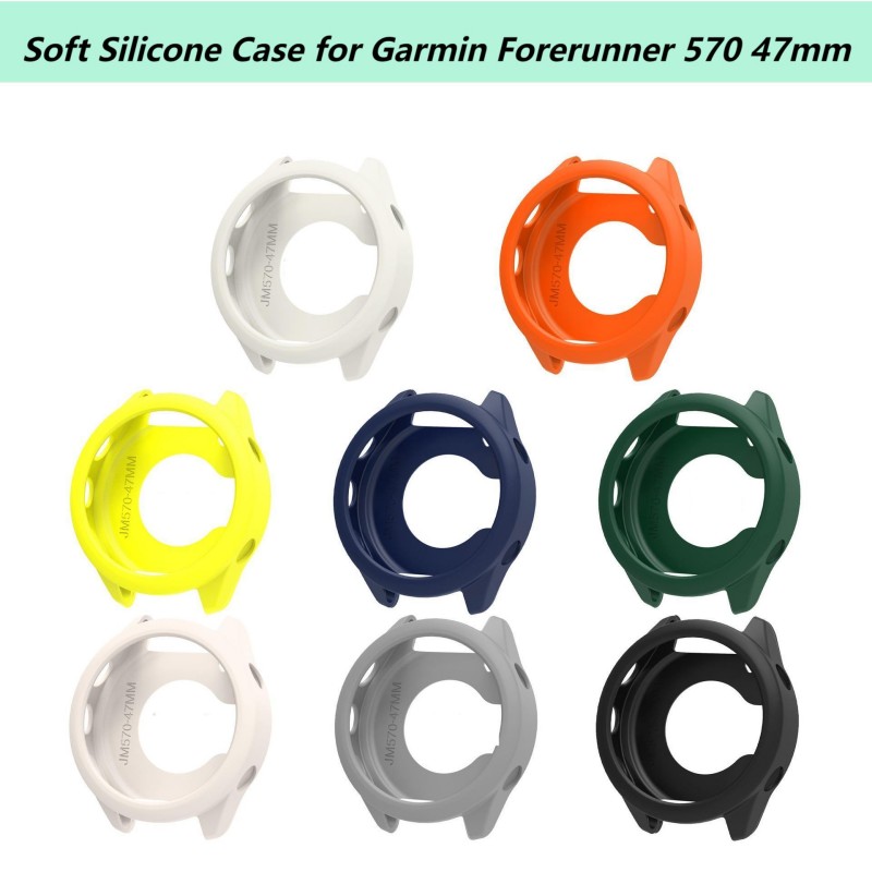 ソフトシリコンケースガーミンフォアランナー 970 570  - Silicone Watch Band 22Mm のレビューと価格