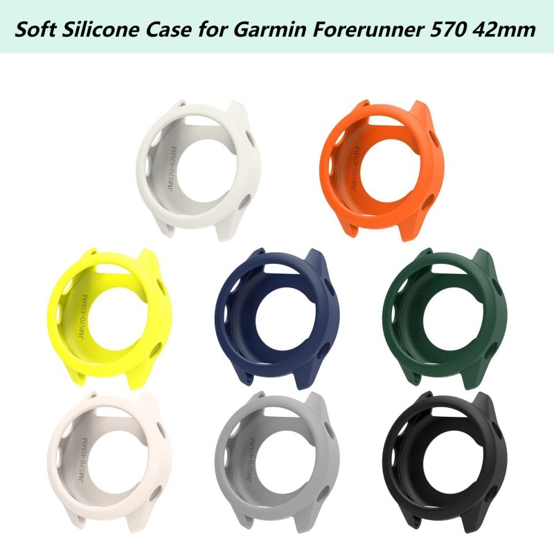 ソフトシリコンケースガーミンフォアランナー 970 570  - Silicone Watch Band 22Mm のレビューと価格