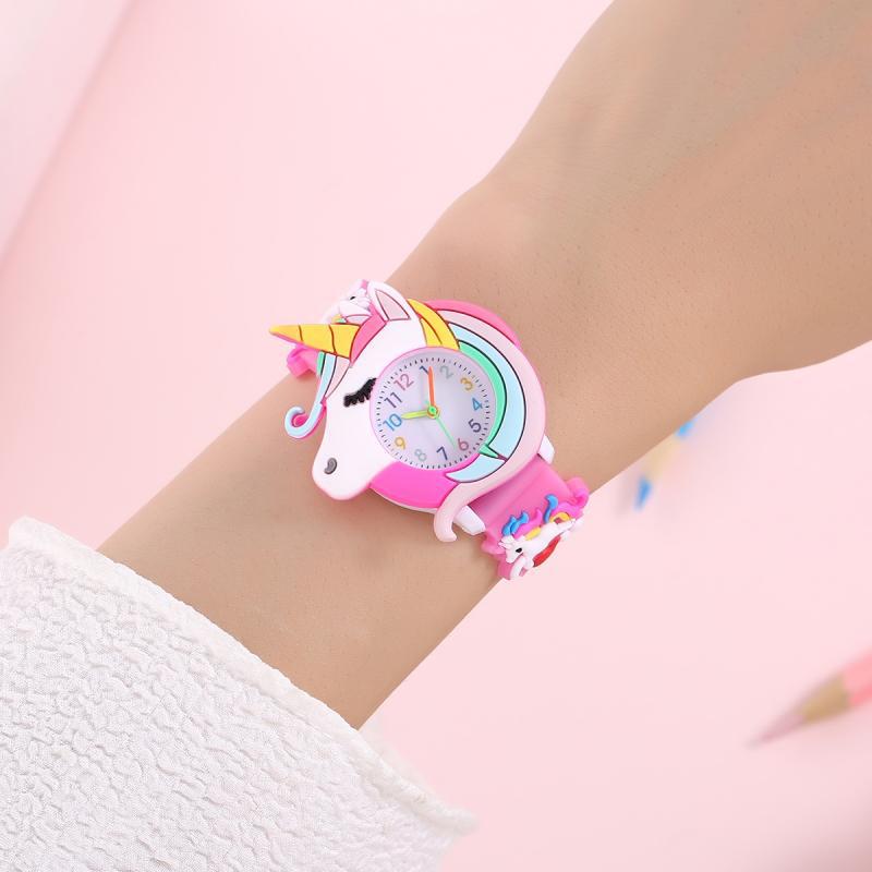 子供のレインボークラウドプリント時計、シリコンバンド、子供、 - Silicone Watch Band 22Mm のレビューと価格