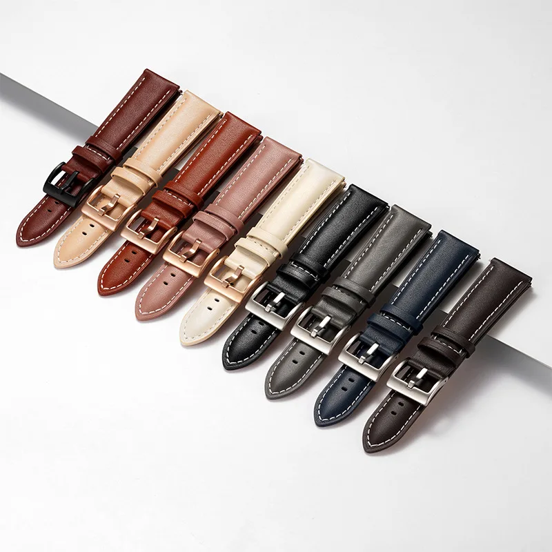 14mm 16mm 18mm 20mm 22mm 本革時計バ - Leather Strap Quick Release のレビューと価格