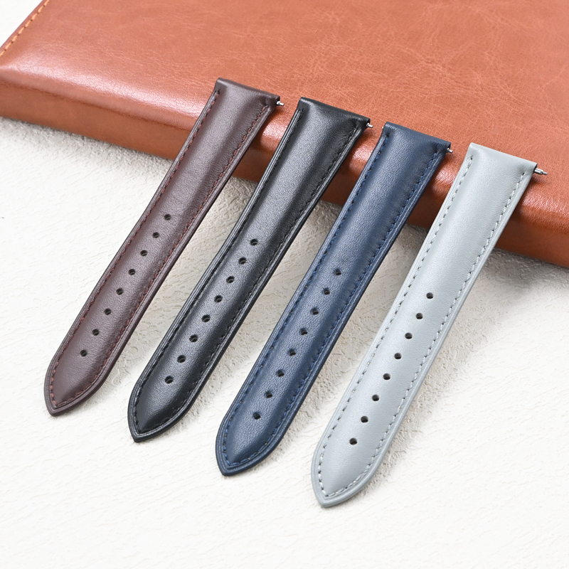男性と女性のための本革ストラップ,牛革ストラップ,クイックリ - Leather Strap Quick Release のレビューと価格
