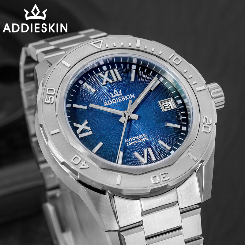 AddiesKin K002 自動機械式高級時計 reloj - Stainless Bracelet Diver のレビューと価格