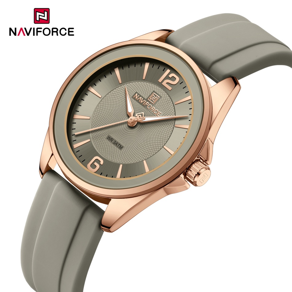 新しいスタイル naviforce 女性の腕時計スポーツシリ - Silicone Band Women のレビューと価格